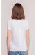 Women's White Embroidered T-Shirt , S