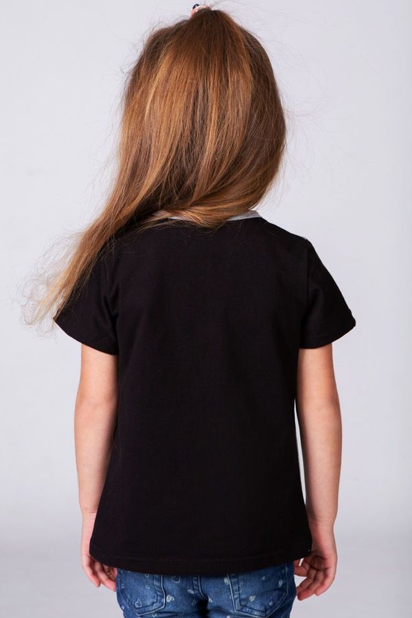 Дитяча футболка для дівчинки з принтом «Home» (881)
