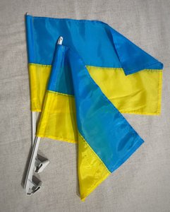 Автомобільний прапор, синьо-жовтий