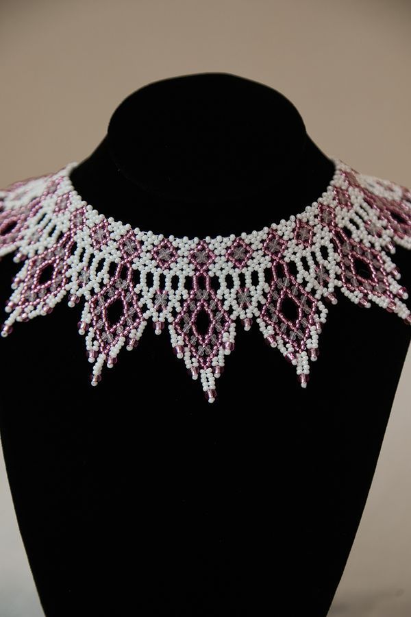 &ldquo;Edelweiss Mini&rdquo; White and Pink Silyanka