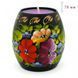Wooden Candlestick, Petrykivka Painting